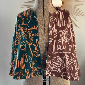 Mixed Media Chain Detail Crop Top